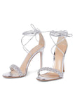Women's Peep Toe Party & Evening Wedding Rhinestone shoes