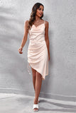 Champagne Short Prom Dress