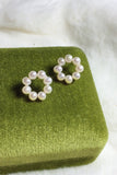 Pearl White Wedding Party Ear Stud