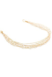 White Bridal Pearl Headband Accessory