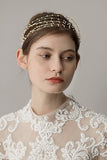 White Bridal Pearl Headband Accessory