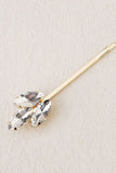 Golden Rhinestones Hair Clip