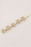 Golden Rhinestones Hair Clip