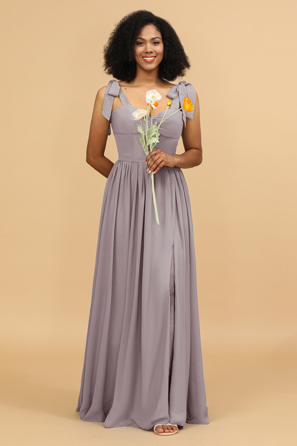 Wedttrend Sweetheart Sleeveless Long Chiffon Bridesmaid Dress with Slit Wedding Party Dress WEDTREND Wedttrend Sweetheart Sleeveless Long Chiffon Bridesmaid Dress with Slit Wedding Party Dress WEDTREND
