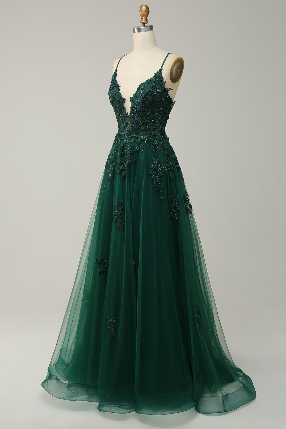 emerald green criss cross dress Emerald Green Formal Evening Dress Criss Cross Halter Maxi Dress with Slit-chiclody, Emerald Green US2