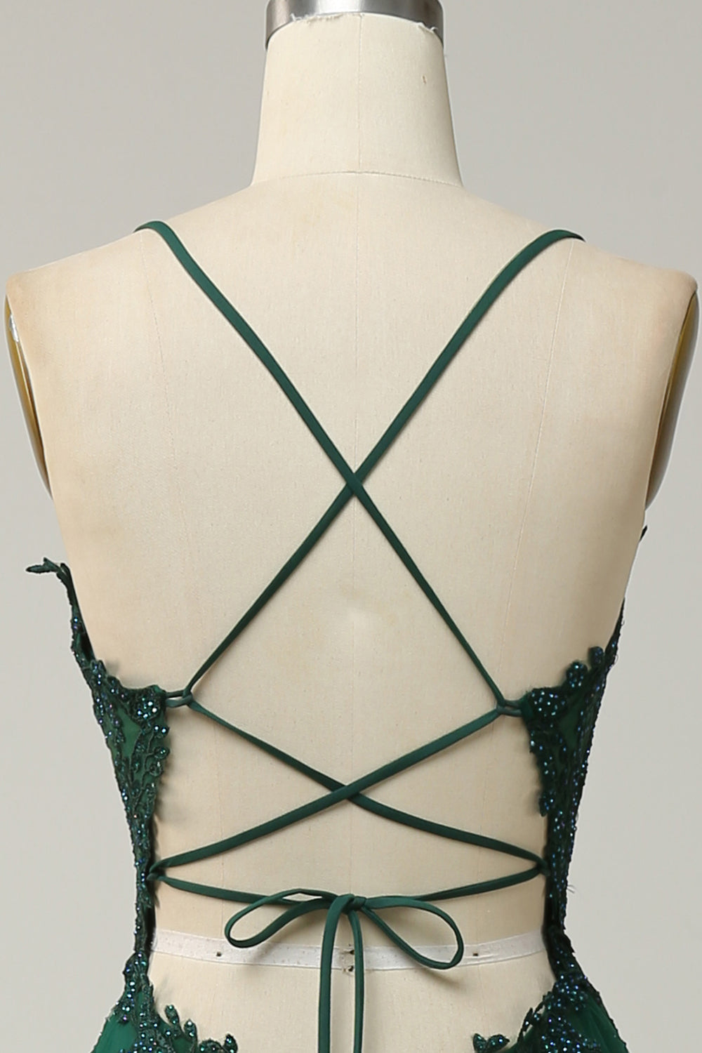 Wedtrend Women Dark Green Long Prom Dress A Line Spaghetti Straps Formal Dress with Criss Cross Back WEDTREND Wedtrend Women Dark Green Long Prom Dress A Line Spaghetti Straps Formal Dress with Criss Cross Back WEDTREND