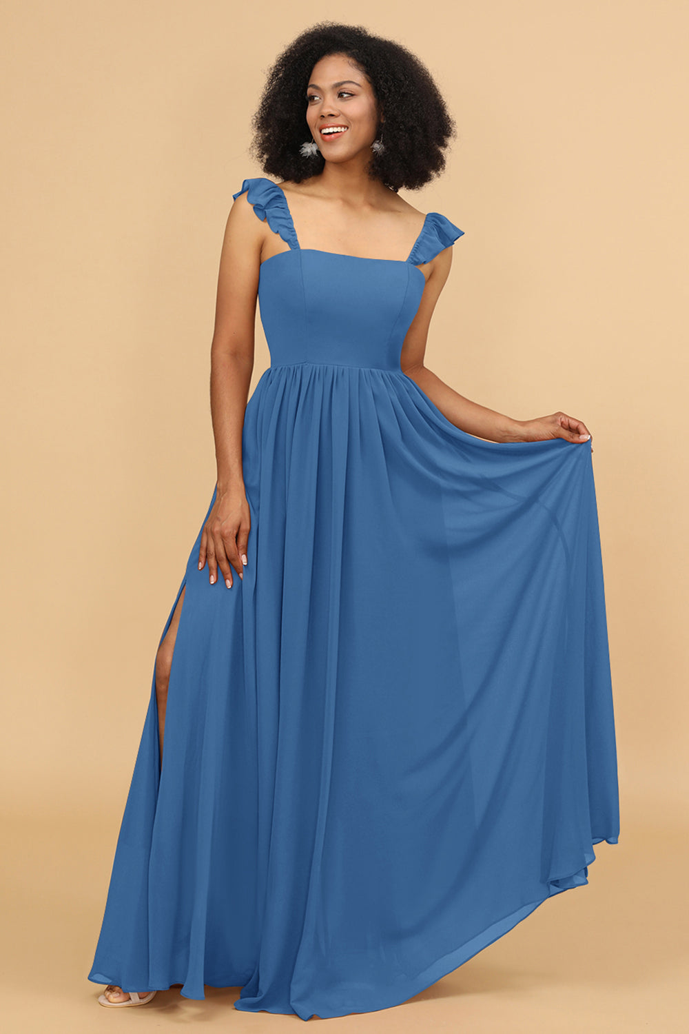 Royal Blue Bridesmaid Dresses Zapaka Women Matcha Chiffon Bridesmaid Dress With Ruffles A Line Spaghetti Straps Royal Blue Bridesmaid Dresses Zapaka Women Matcha Chiffon Bridesmaid Dress With Ruffles A Line Spaghetti Straps