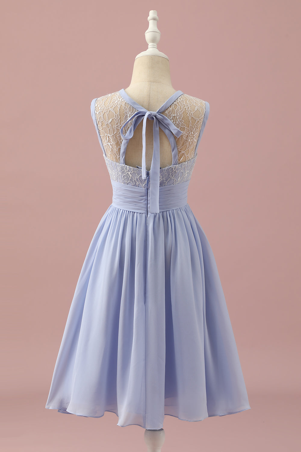 Wedtrend Women Lavender A Line Lace and Chiffon Short Junior Bridesmaid Dress Wedding Guest Dress WEDTREND Wedtrend Women Lavender A Line Lace and Chiffon Short Junior Bridesmaid Dress Wedding Guest Dress WEDTREND