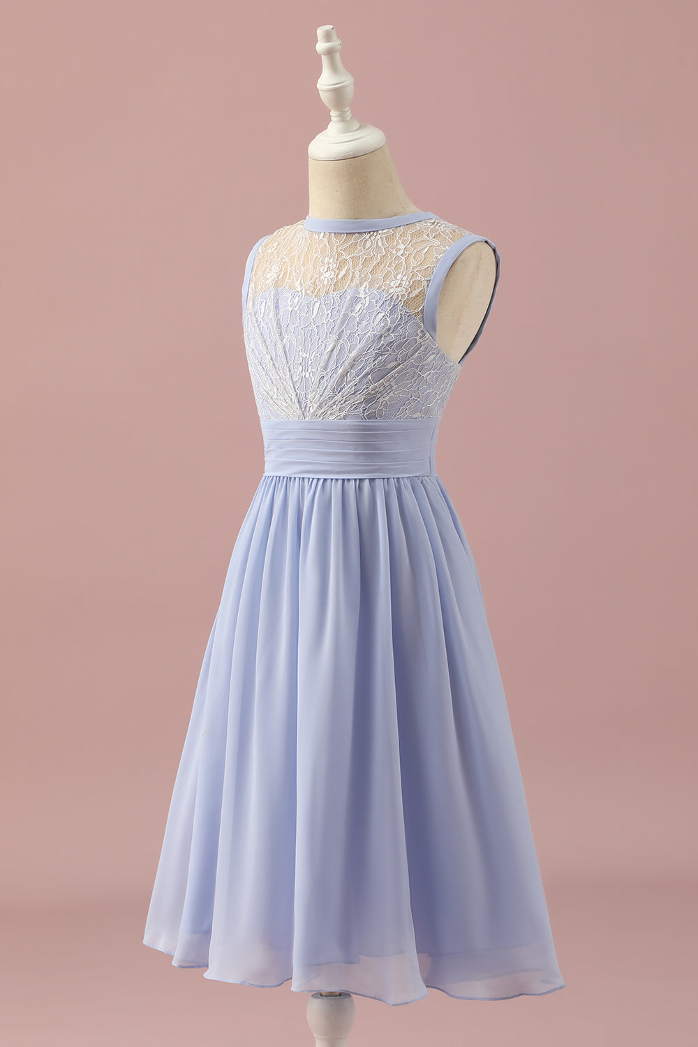 Wedtrend Women Lavender A Line Lace and Chiffon Short Junior Bridesmaid Dress Wedding Guest Dress WEDTREND Wedtrend Women Lavender A Line Lace and Chiffon Short Junior Bridesmaid Dress Wedding Guest Dress WEDTREND