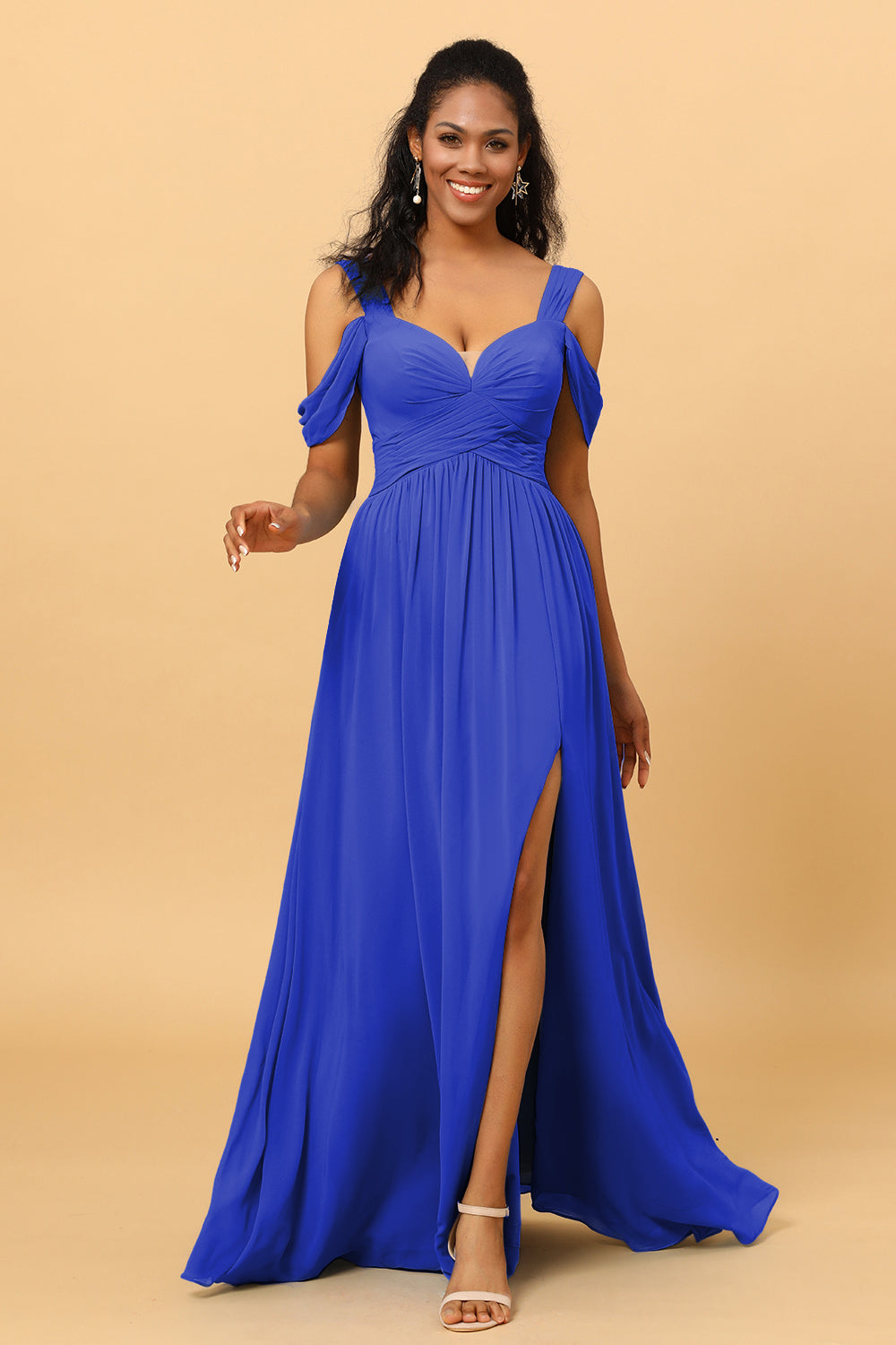 Cold shoulder formal dresses sale