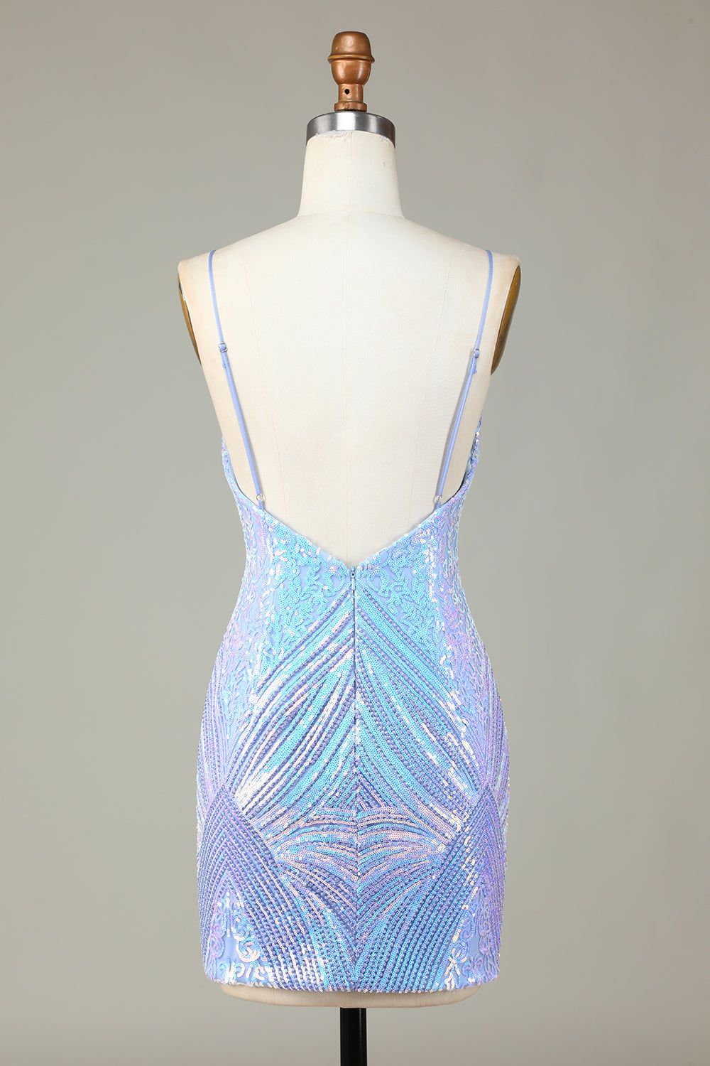 Wedtrend Women Sparkly Blue Short Homecoming Dress Sheath Spaghetti Straps Backless Sequins Graduation Dress WEDTREND Wedtrend Women Sparkly Blue Short Homecoming Dress Sheath Spaghetti Straps Backless Sequins Graduation Dress WEDTREND