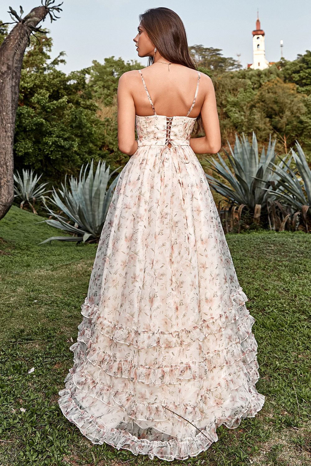 apricot prom dresses Sexy Prom Dress Illusion Sparkle Apricot Sequin Asymmetrical One Shoulder