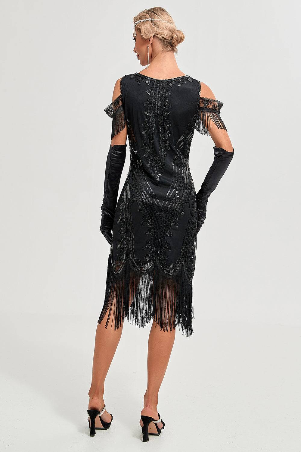 Gatsby Dress Flapper Dress Pretty Little Thing Wedtrend Women Black Sequins Fringes 1920s Gatsby Dress Cold Gatsby Dress Flapper Dress Pretty Little Thing Wedtrend Women Black Sequins Fringes 1920s Gatsby Dress Cold