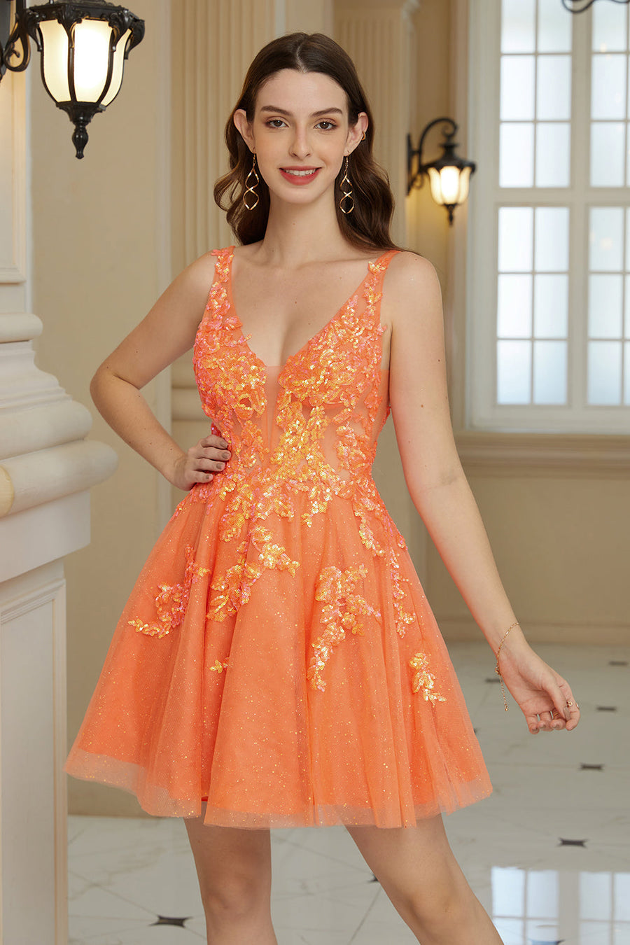 Shop Orange Homecoming Dresses Online | Shop HOCO Dresses WEDTREND Shop Orange Homecoming Dresses Online | Shop HOCO Dresses WEDTREND