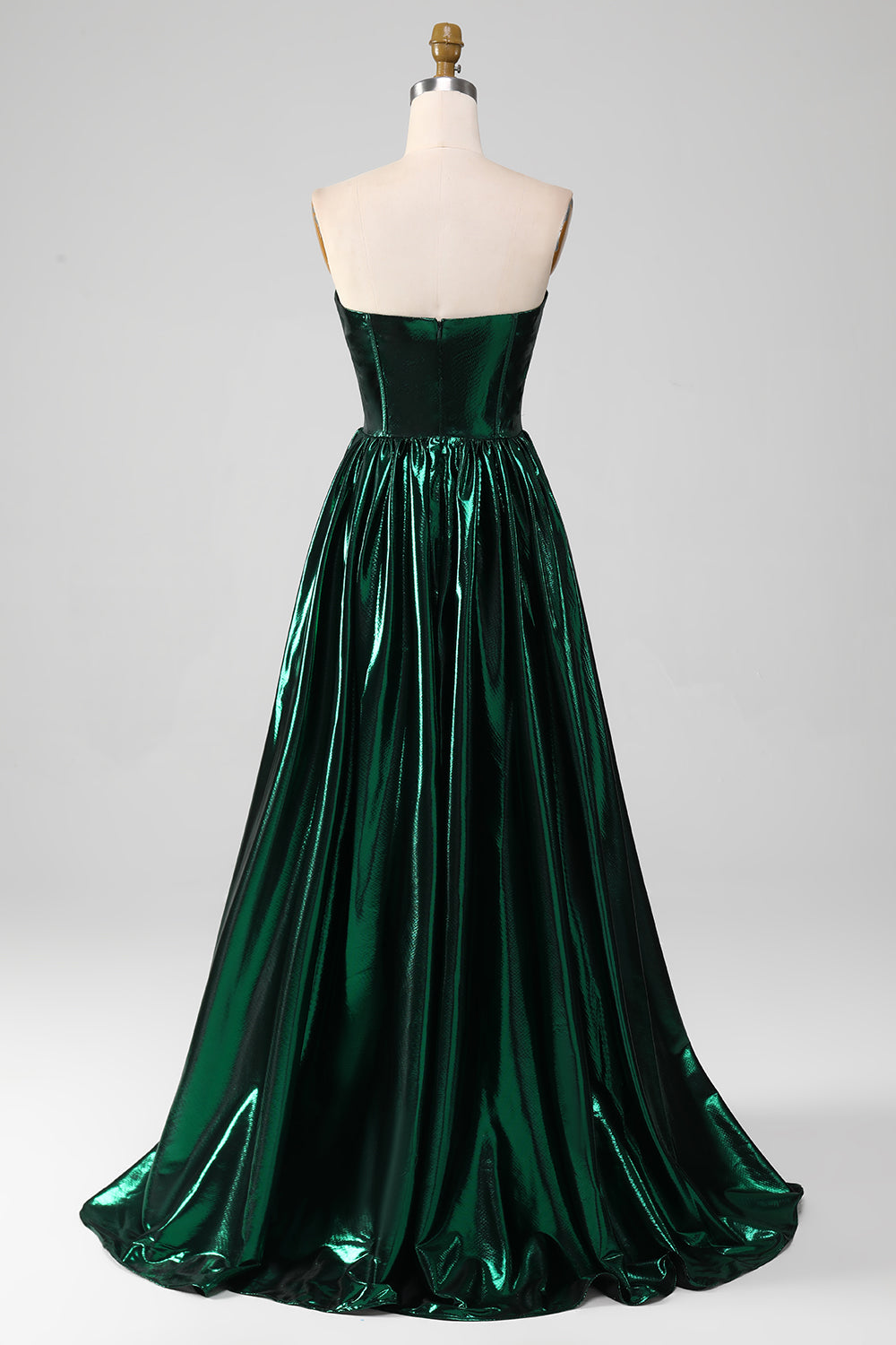 Wedtrend Women Glitter Dark Green Prom Dress A-Line Sweetheart Corset Metallic Long Formal Dress WEDTREND Wedtrend Women Glitter Dark Green Prom Dress A-Line Sweetheart Corset Metallic Long Formal Dress WEDTREND